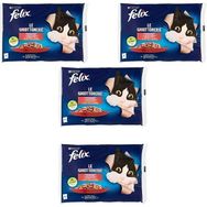 Felix 16x85 gr Sığr Etli ve Tavuklu Kedi Konsevesi