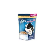 Felix 24x100 gr Junior Tavuklu Yavru Kedi Konservesi