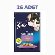 Felix 26x85 gr Kuzu Etli Kedi Pouch Konservesi