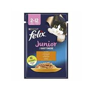 Felix 26x85 gr Pouch Junior Tavuklu Yavru Kedi Konservesi