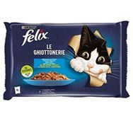 Felix 4x85 gr Multipack Sığır Etli ve Tavuklu Yetişkin Kedi Konservesi