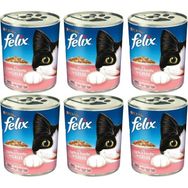 Felix 6x400 gr Somon Alabalıklı Kedi Konservesi