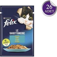 Felix 85 gr x 26 Adet Ton Balıklı Kedi Yaş Maması