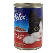 Felix Biftekli 20x400 gr Kedi Maması Pouch