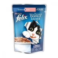 Felix Çifte Lezzet Somon Alabalıklı 20x85 gr Yaş Kedi Maması