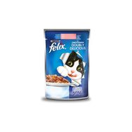 Felix Çifte Lezzet Somonlu ve Sardalyalı Yaş 5x85 gr Kedi Maması