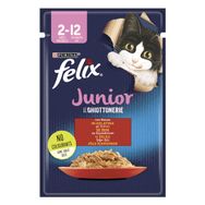 Felix Junior Sığır Etli Yavru Pouch Yaş Özel 85 gr Kedi Maması