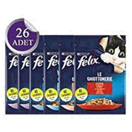 Felix Karışık Paket Pouch 26x85 gr Kedi Yaş Maması