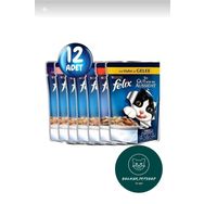 Felix Karışık Yaş Özel 12'li Kedi Maması