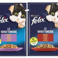 Felix Kuzu Etli ve Sığır Etli Pouch 40 x 85 gr Yetişkin Kedi Yaş Mama Konserve