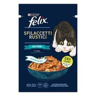 Felix Pouch Tasty Shreds Ton Balıklı Lezzetli Et Dilimleri Yaş 26x80 gr Kedi Maması