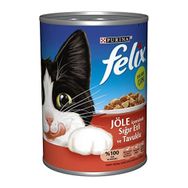 Felix Sığır Etli 400 gr 4 Adet Konserve Kedi Maması