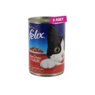 Felix Sığır Etli Konserve 6x400 gr Kedi Maması
