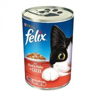 Felix Sığır Etli ve Tavuk Etli 400 gr Kedi Konservesi