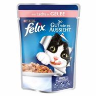 Felix Somon Alabalıklı 20x100 gr Yaş Kedi Maması