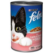 Felix Somonlu ve Alabalıklı 6x400 gr Yetişkin Kedi Konserve