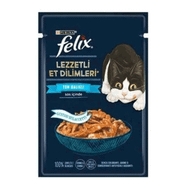 Felix Tasty Shreds Ton Balıklı 80 gr Kedi Maması