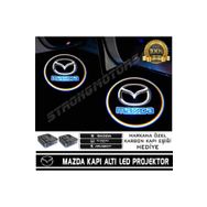 Femex Mazda Araçlar İçin Pilli Yapıştırmalı Kapı Altı Led Logo