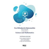 Fen Bilimleri Matematikte Güncel Araştırmalar Academic Studies In Science and Mathematics Haziran 2023 2023 June Gece Kitaplığı