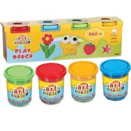 Fen Toys 03281 +2 Yaş 4x130 gr Dede Art Craft Oyun Hamuru