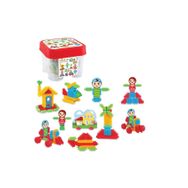 Fen Toys 03316 80 Parça Kaktüs Büyük Bloklar