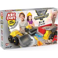 Fen Toys 03727 İş Makineleri 750 gr Kinetik Kum Seti
