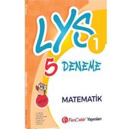FenCebir Yayınları LYS 1 Matematik 5 Deneme