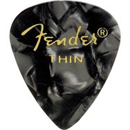 Fender 351 Premium Celluloid Picks Black Moto Thin Pena