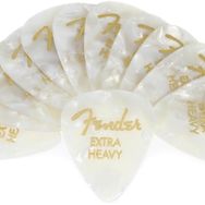 Fender 351 Premium Celluloid Picks White Moto Heavy Pena