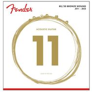 Fender 70CL 80-20 Bronze Custom Light Takım Tel Akustik Gitar Teli