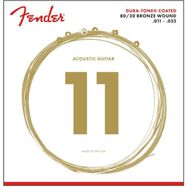 Fender 880CL 80/20 Dura Tone Coated Akustik Gitar Teli