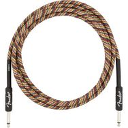 Fender Festival Düz/Düz Uçlu 3 m Pure Hemp Rainbow Enstrüman Kablosu