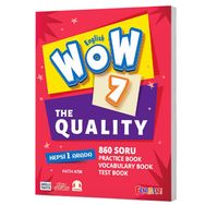 Fenomen Okul Yayınları 7. Sınıf WOW English 7 The Quality Practice Book Vocabulary Book Test Book
