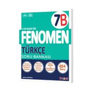 Fenomen Yayınları 7. Sınıf Türkçe B Soru Bankası