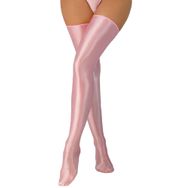 Feoya Silky Gloss 1-Pembe Hold Up Kadın Yüksek Çorap