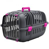 Ferplast 56x36x32 cm Siyah-Mor Jet 20 Kedi Ve Köpek Taşıma Çantası