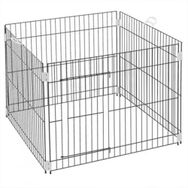 Ferplast 80x80x62 cm Siyah Metal Köpek Eğitim Kafesi