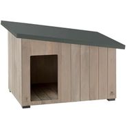 Ferplast Argo 60 Kuzey Çamı 69.5x54.5x52 cm Medium Ahşap Köpek Kulübesi
