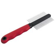 Ferplast GRO 5864 Çift Taraflı Geniş ve Normal Dişli Metal Tarak