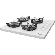 Ferre B2240 Beyaz Cam Set Üstü Ocak