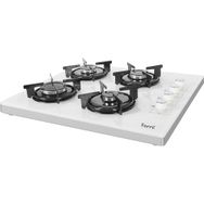 Ferre B2240 CE Beyaz Doğalgazlı Cam Setüstü Ocak
