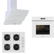 Ferre D024 - B 1140 WB - 11001 Beyaz Ankastre Set
