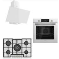 Ferre Flowart 75 Inizio D078 - ED036 - QMS63CB Beyaz 3'lü Ankastre Set