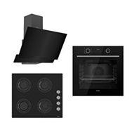 Ferre Frayart Smart Technology XE63CS - CS205 - D063 3'lü Siyah Ankastre Set