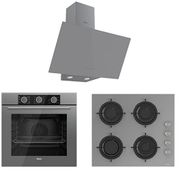 Ferre Fryart Basic QXE62CPR - CS208 - D079 Gri 3'lü Ankastre Set