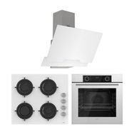 Ferre Fryart CS D064 - CS206 - XE63CB Beyaz 3'lü Ankastre Set