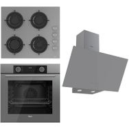 Ferre Fryart CS XE63CPR - CS208 - D079 Gri 3'lü Ankastre Set