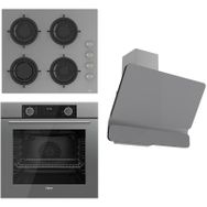 Ferre Fryart CS XE63CPR - CS208 - D082 Gri 3'lü Ankastre Set