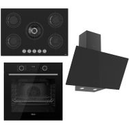 Ferre Fryart Serisi Airfry Pişirme XE63CS - RS035 - D077 Siyah 3'lü Ankastre Set