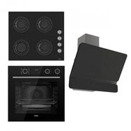 Ferre Steamart Fryart CS205 - XE64CS - D080 Siyah 3'lü Ankastre Set